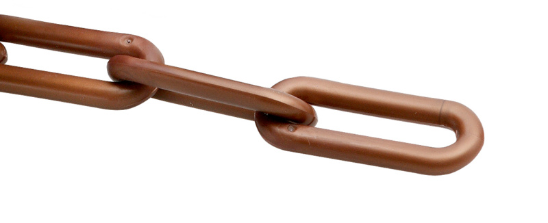 Lot De 12 Cintres Gouttières En Cuivre - Ancien Modèle 6BB, Neufs - Tige Et Cercle