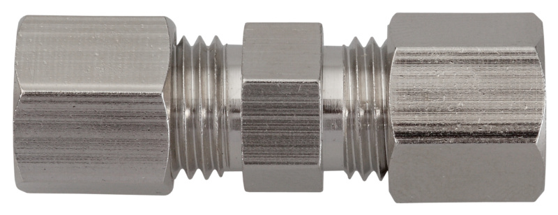 2x Bremsleitungsverbinder Bremsleitung Reparatur 6 mm Schneidring Verbinder