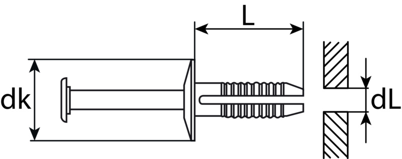 Kunststoffspreizniet BMW, schwarz, Kunststoff, ähnlich OE  