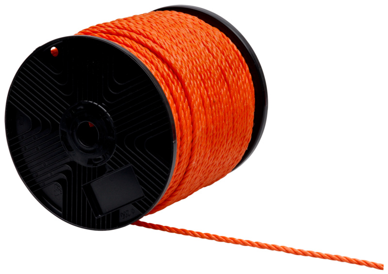 Polypropylene rope 18 mm, orange